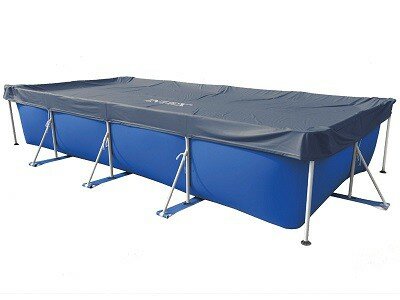Afdekzeil Intex rectangular 450 x 220