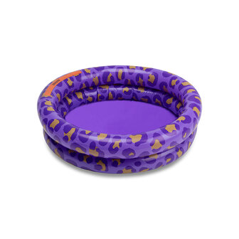 Zwembad 60 cm - Panterprint Paars