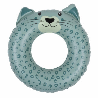 Zwemband 55cm animal groen panterprint