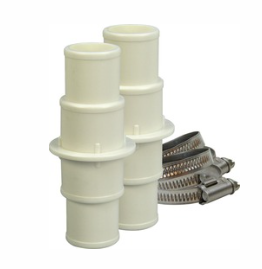 Slangconnector Set 32&ndash;38 mm &ndash; 2 Stuks