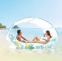 Tropical Canopy Lounge - 2 persoons luchtbed 