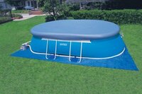 Afdekzeil voor Intex Oval Frame 610 x 366
