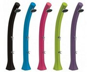 Gebogen solar douche Happy 4 x 4