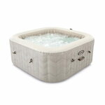 Intex Bubble Massage Chevron Deluxe - 4 persoons | Opblaasbare spa met appbediening