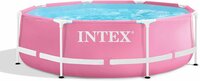 Roze Intex zwembad rond