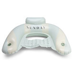 Lounger Green Stripe - Opblaasbare Zwembadstoel